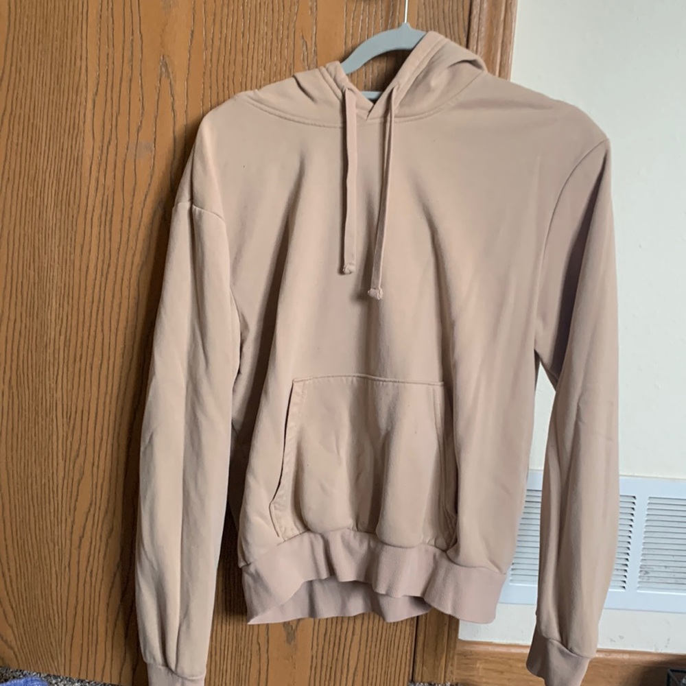 Beige hoodie